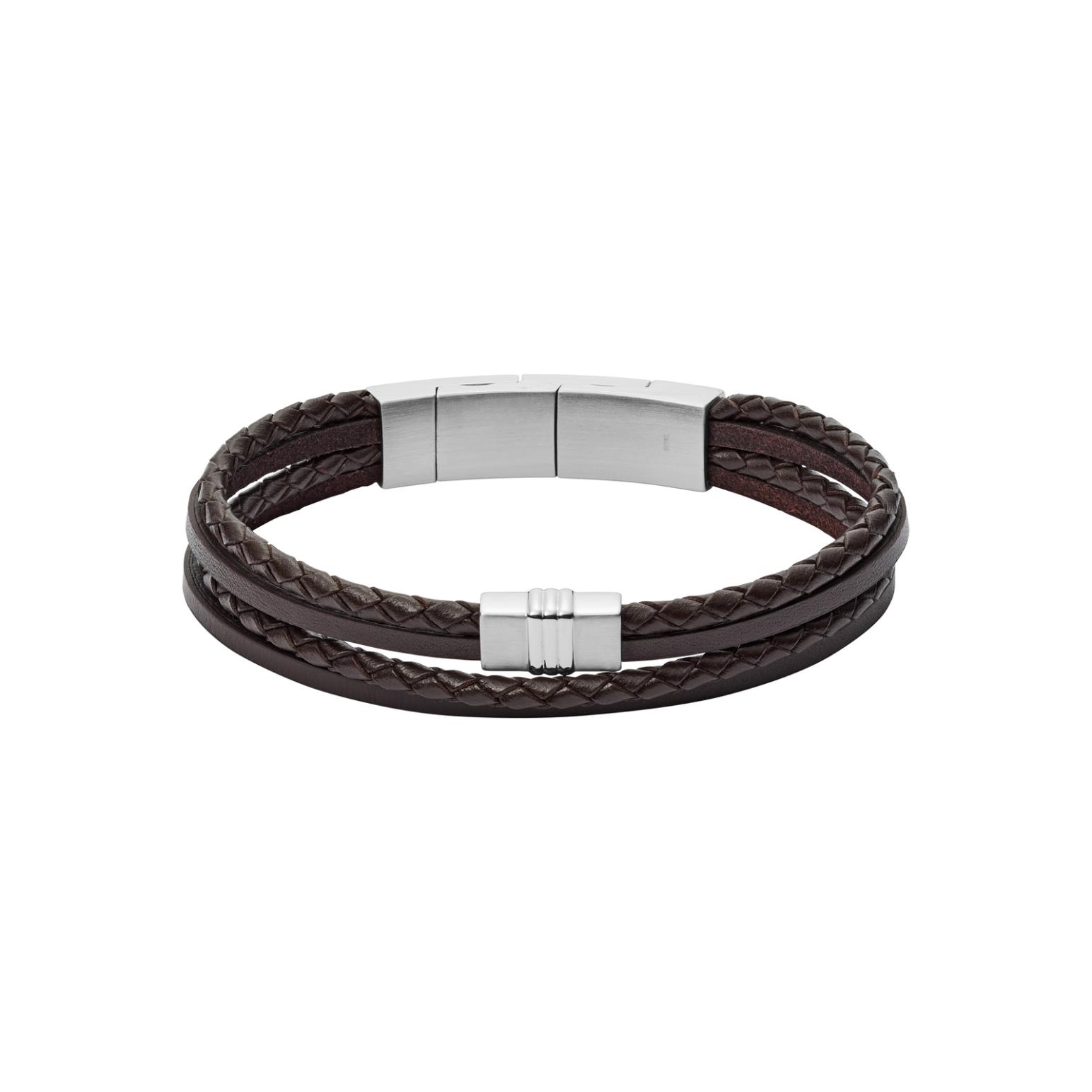 Fossil Casual Texture Black Bracelet JF02934040