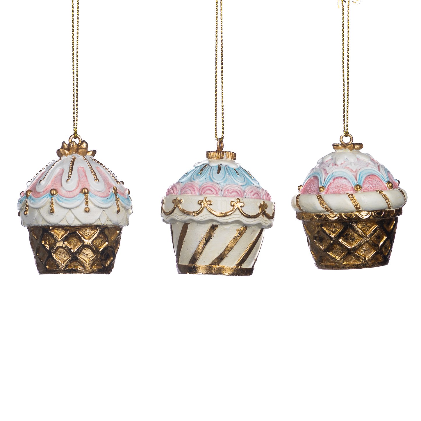 Goodwill Cupcake Ornament 5.5cm Assorted