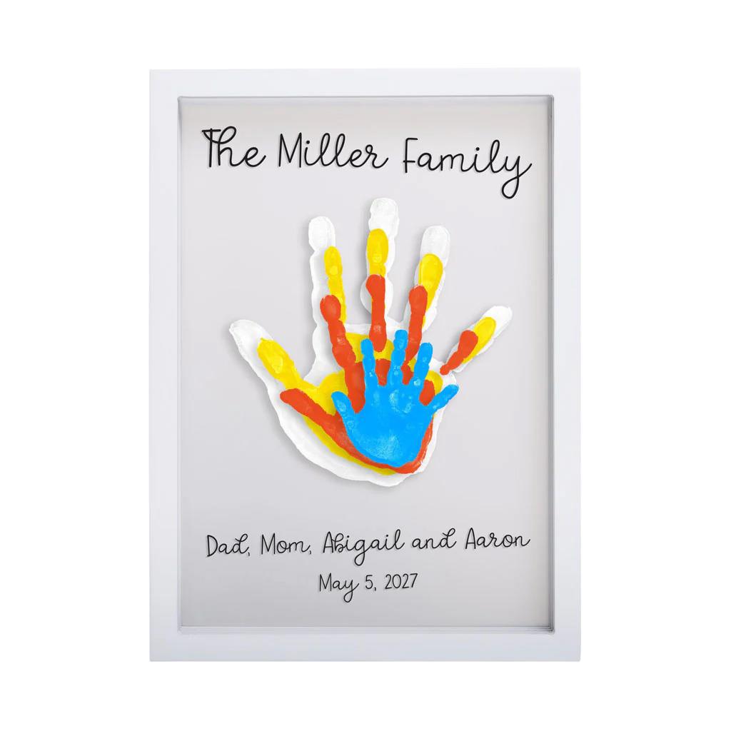 Pearhead Clear Family Print Frame