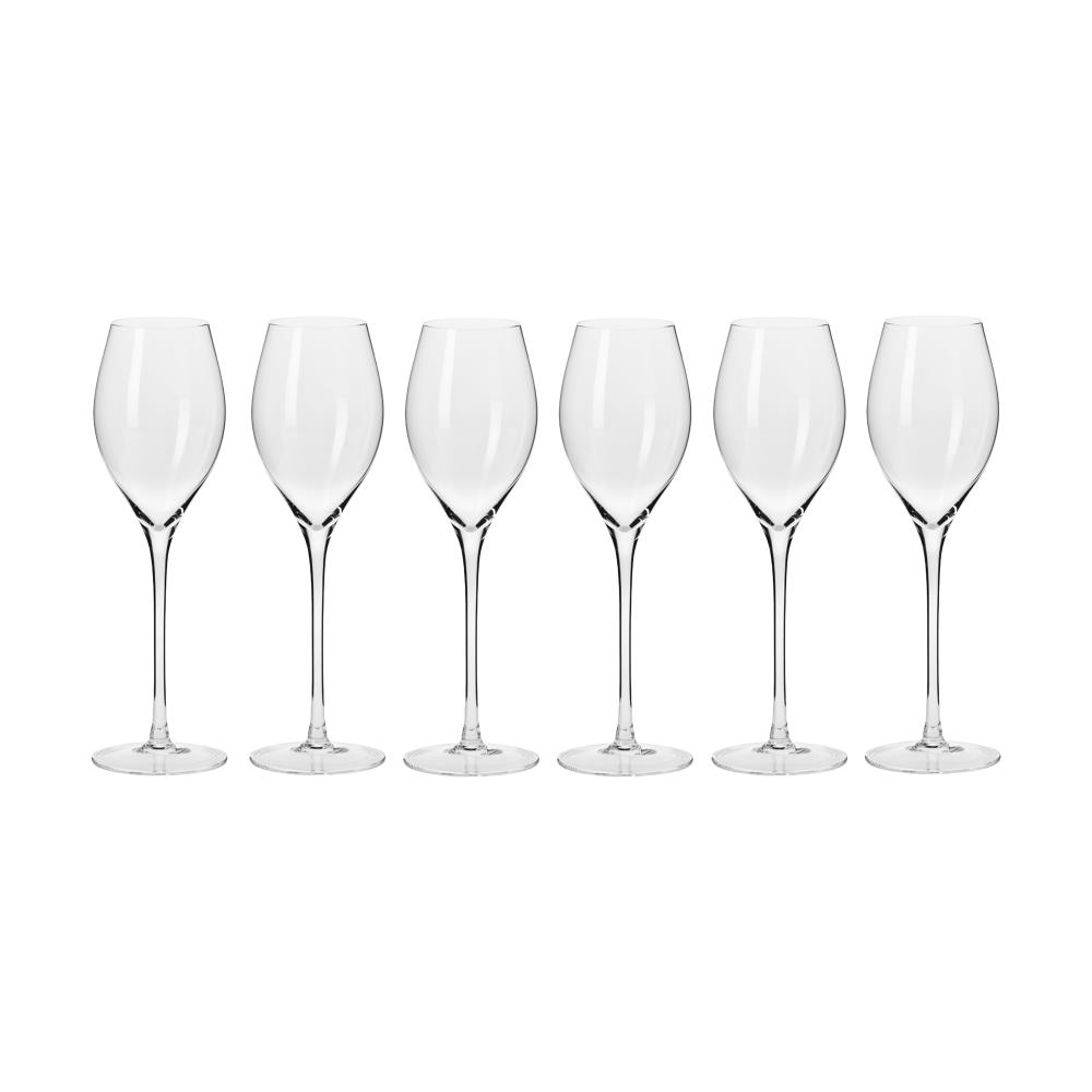 Krosno Harmony Prosecco Glass 280ml 6Pc Gift Boxed