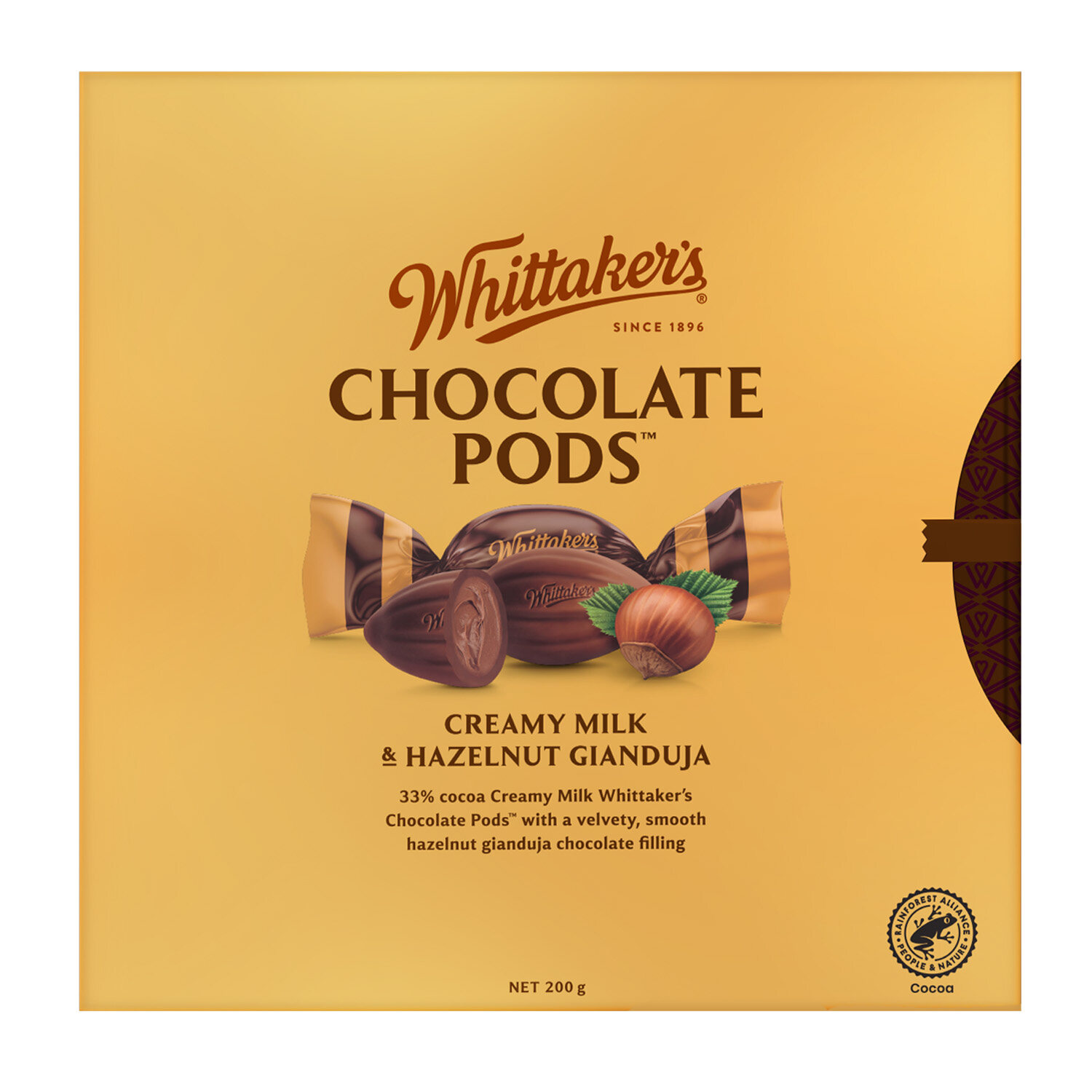 Whittaker’s Cocoa Pods® Giftbox 200g