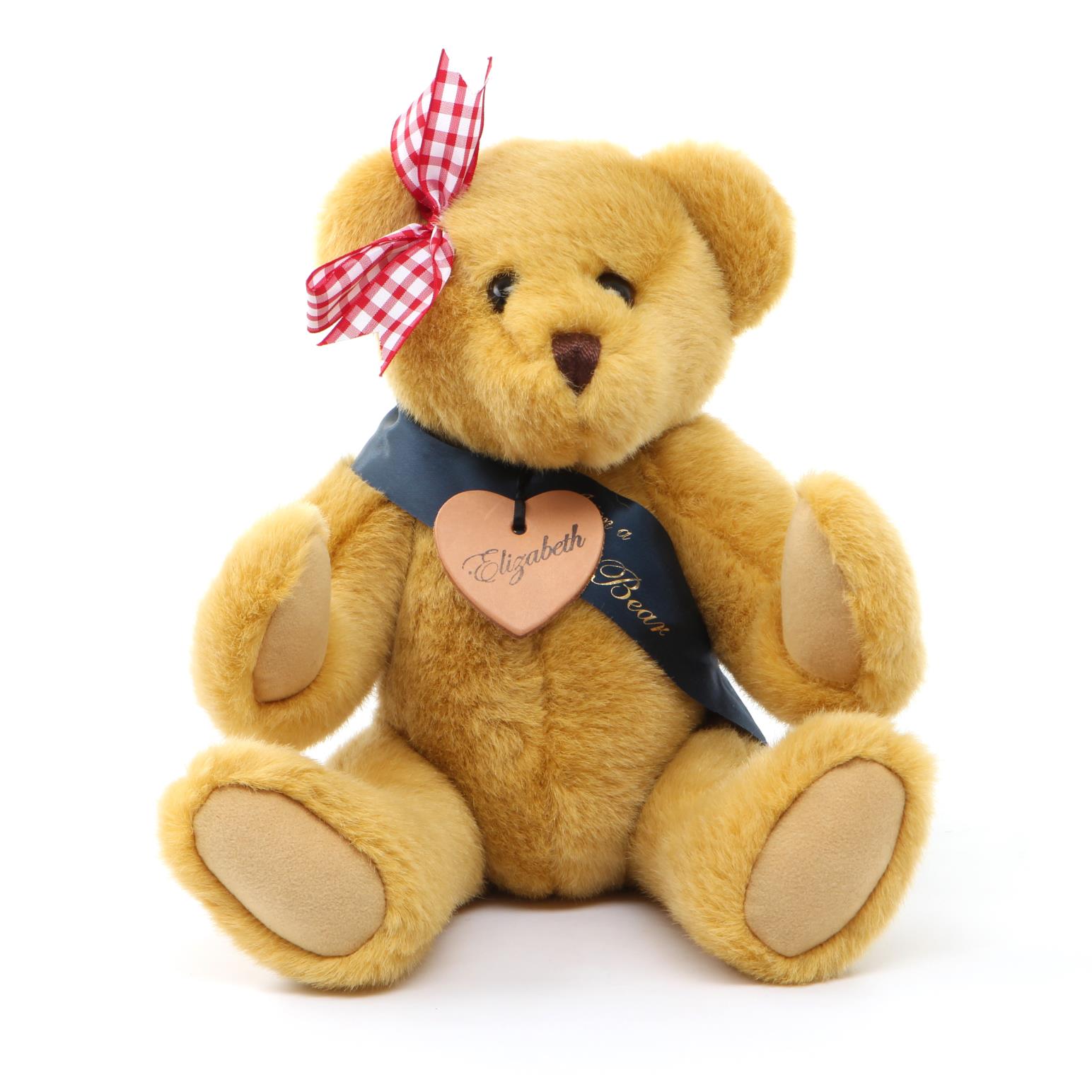 Bear With Us Gold Plush Musical Elizabeth Bear