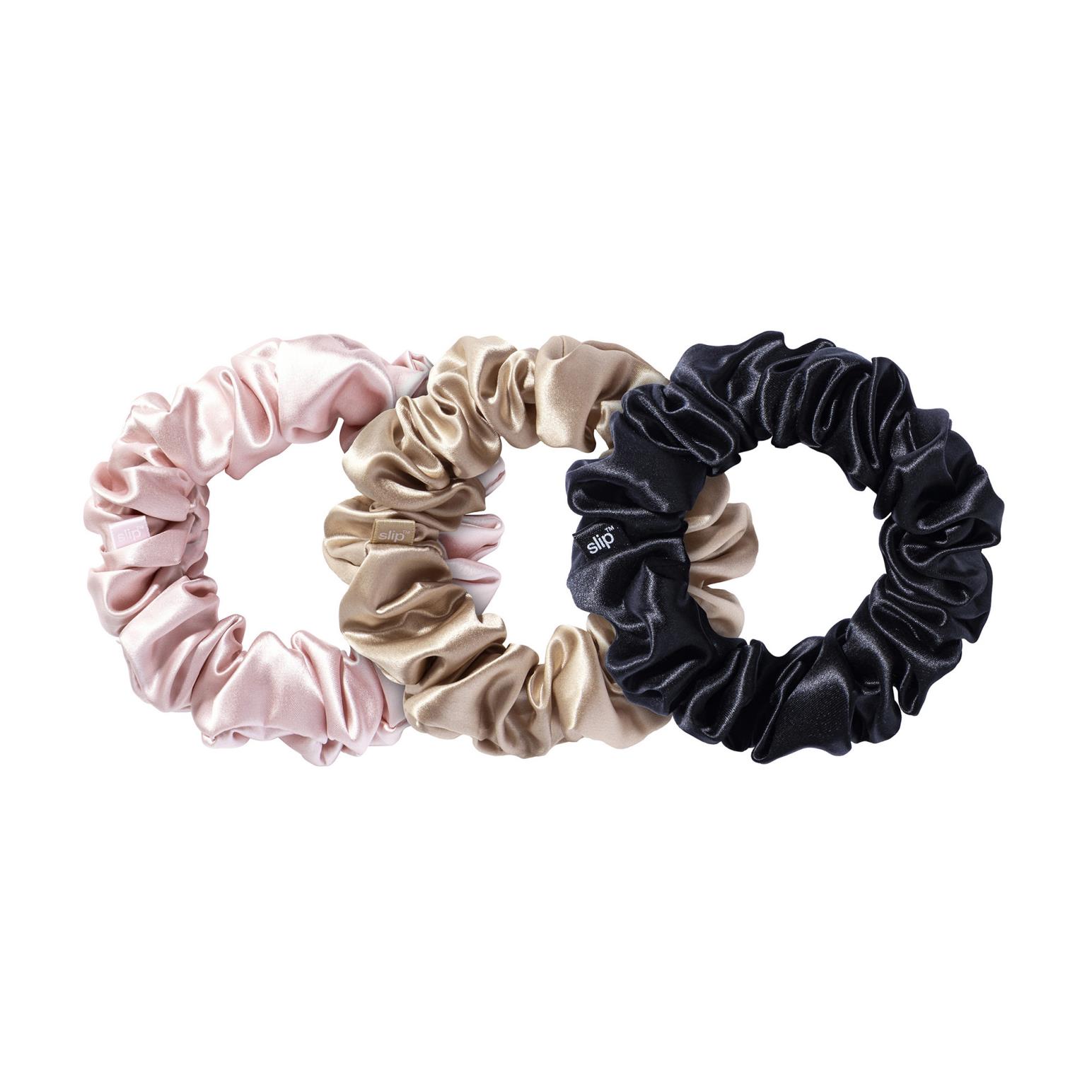 Silk Scrunchie 3 Pack Large