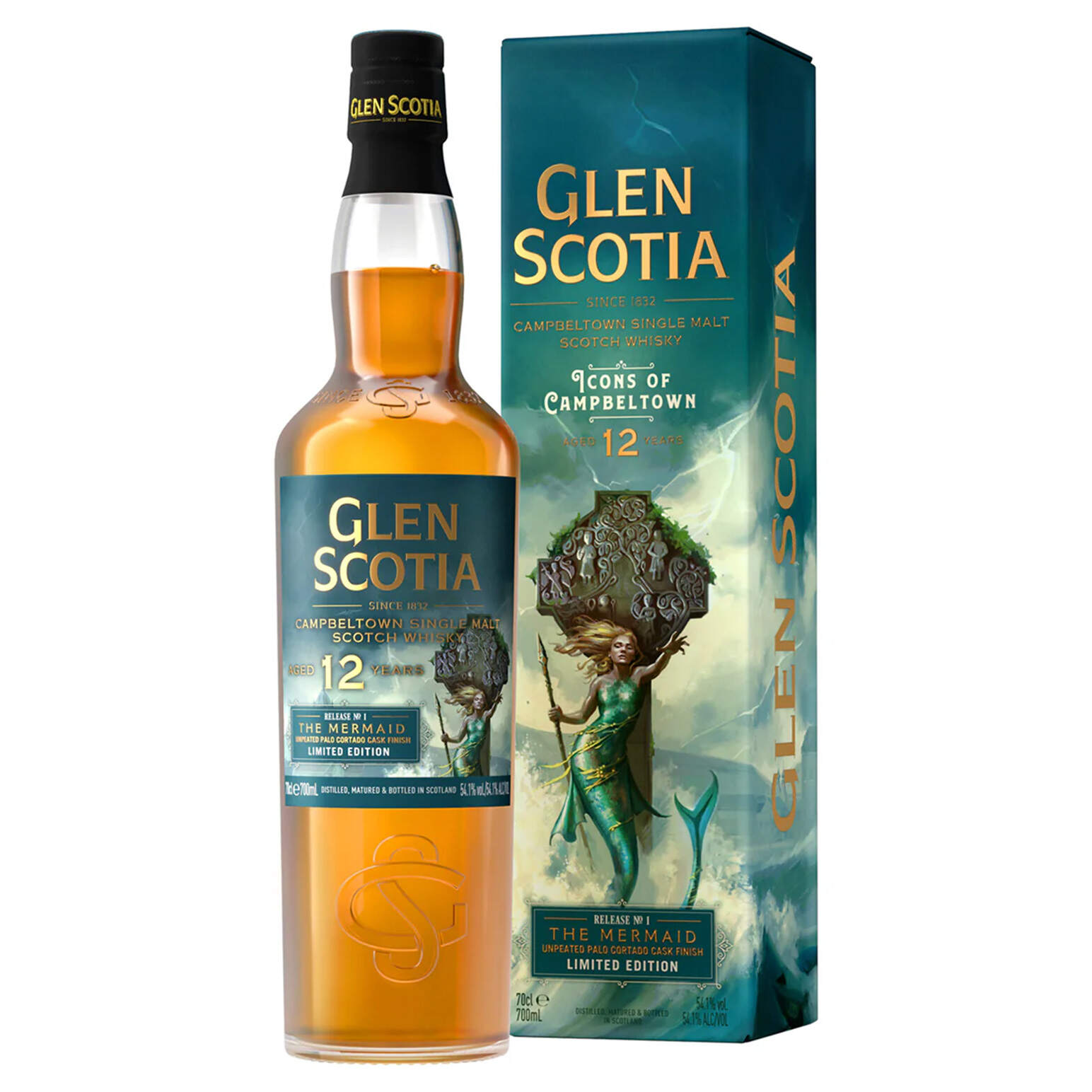 Glen Scotia 'Icons of Campbeltown No. 1 The Mermaid' 54.1% 700ml