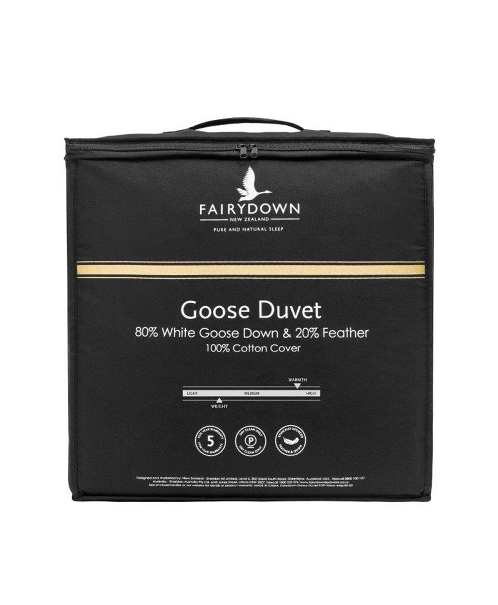 Fairydown Goose Duvet - 80% Down/20% Feather