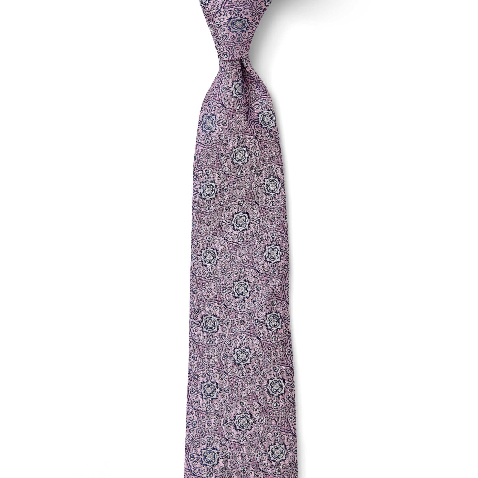 Cambridge Medallion Foulard 7.5cm Tie