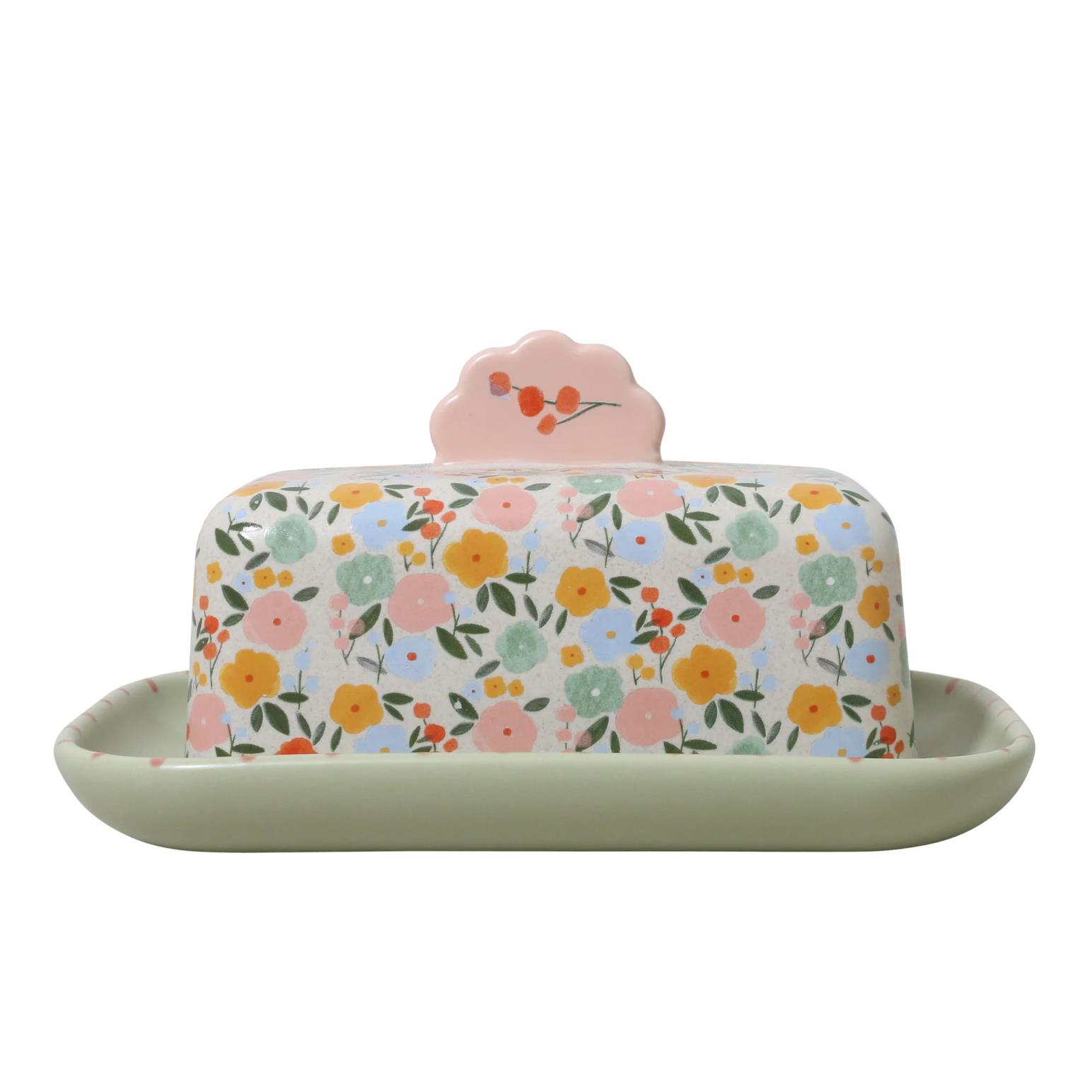 Robert Gordon Butter Dish - Flower Market