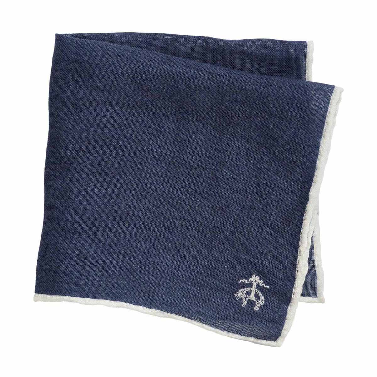 Brooks Brothers Linen Jacquard Pocket Square