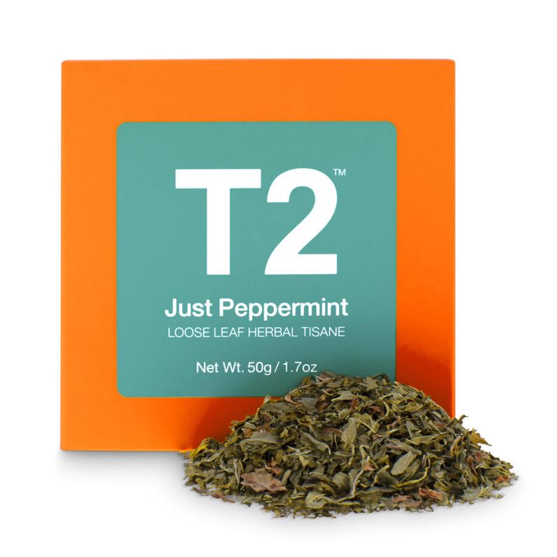 T2 Peppermint Loose Leaf Cube 100g