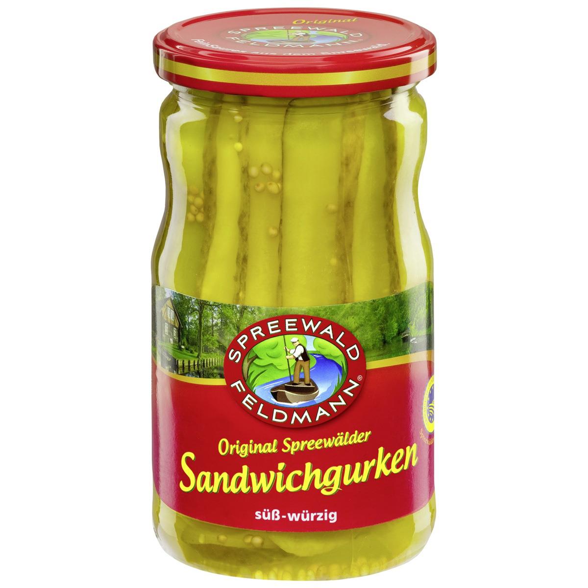 Spreewald Sandwich Gherkins Sliced 330g