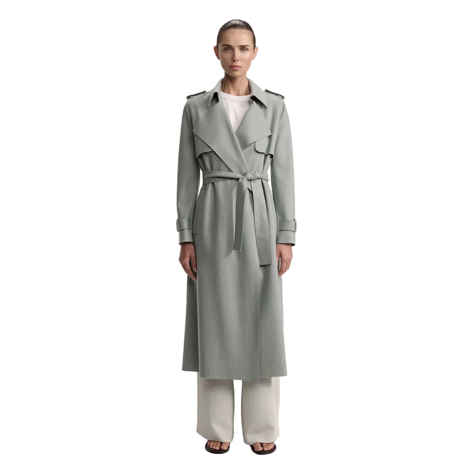 SABA Karla Longline Trench Coat