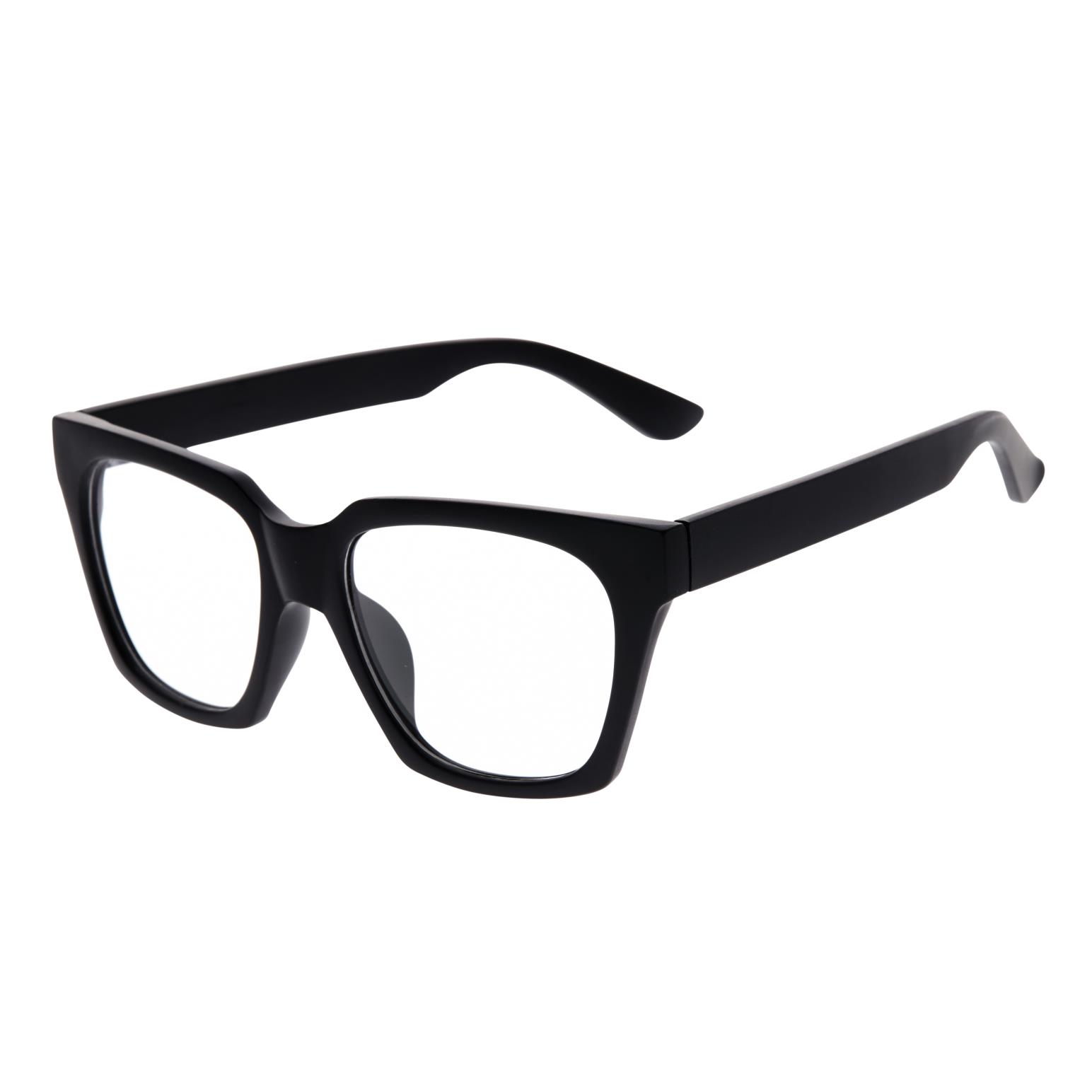 Daily Eyewear 10am - Black Clear Glasses