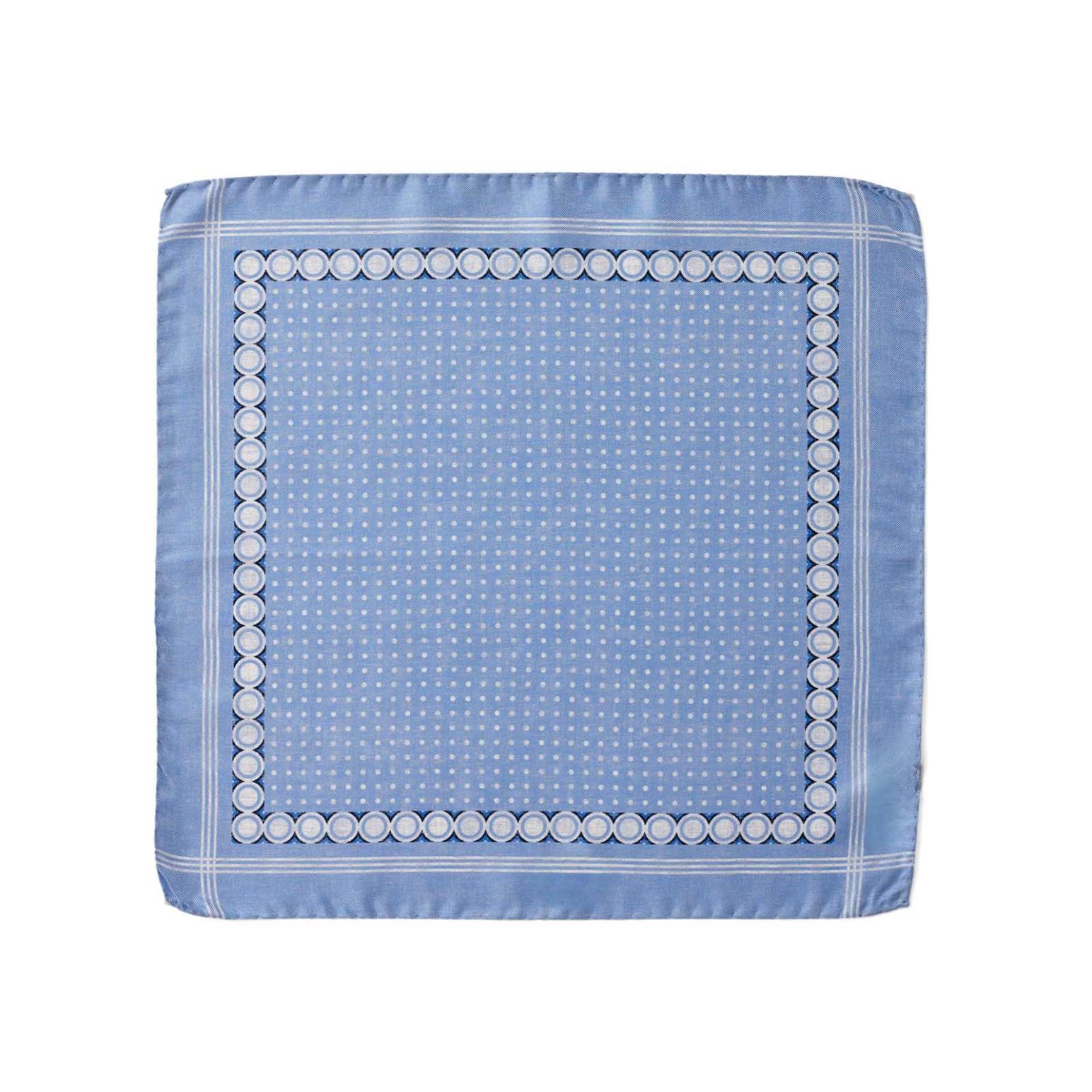 Cambridge Double Spot Pocket Square