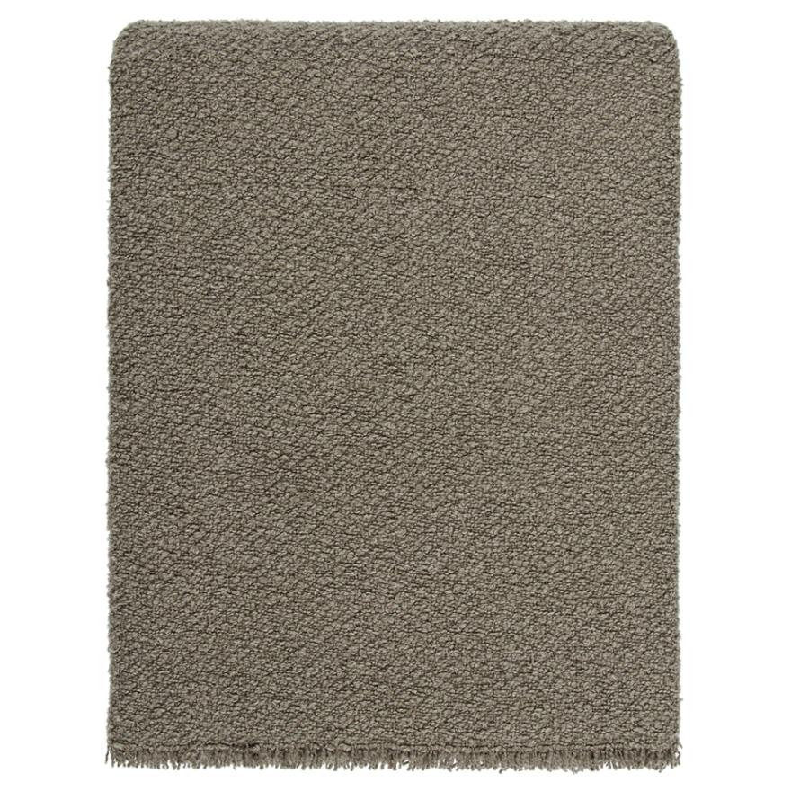 Baya Cromwell Boucle Style Throw 130x170cm - Olive