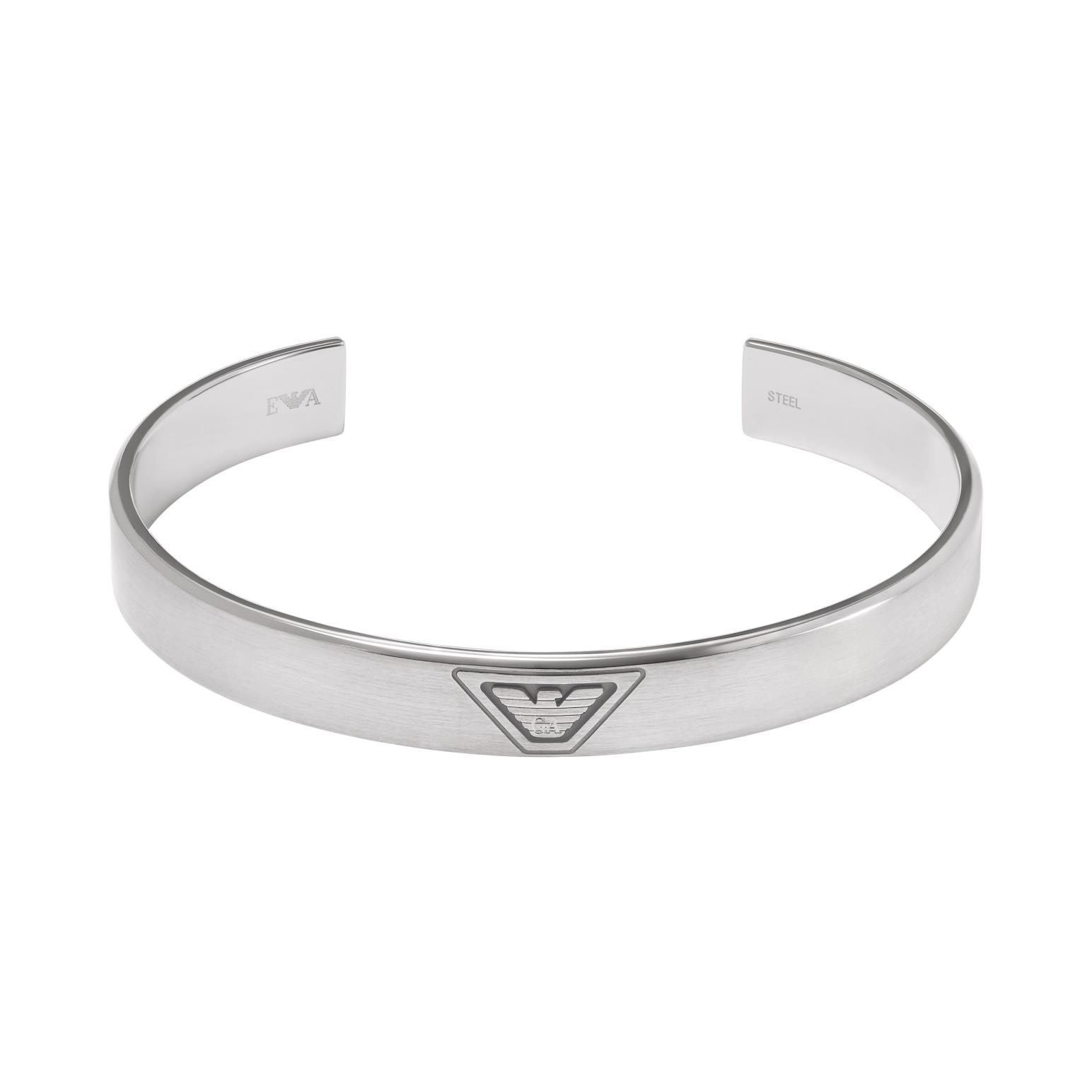 Emporio Armani Stainless Steel Cuff Bracelet