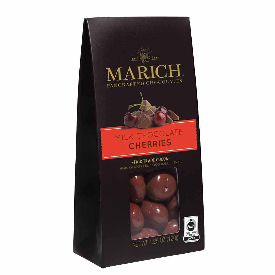 Marich Milk Chocolate Cherries 125g