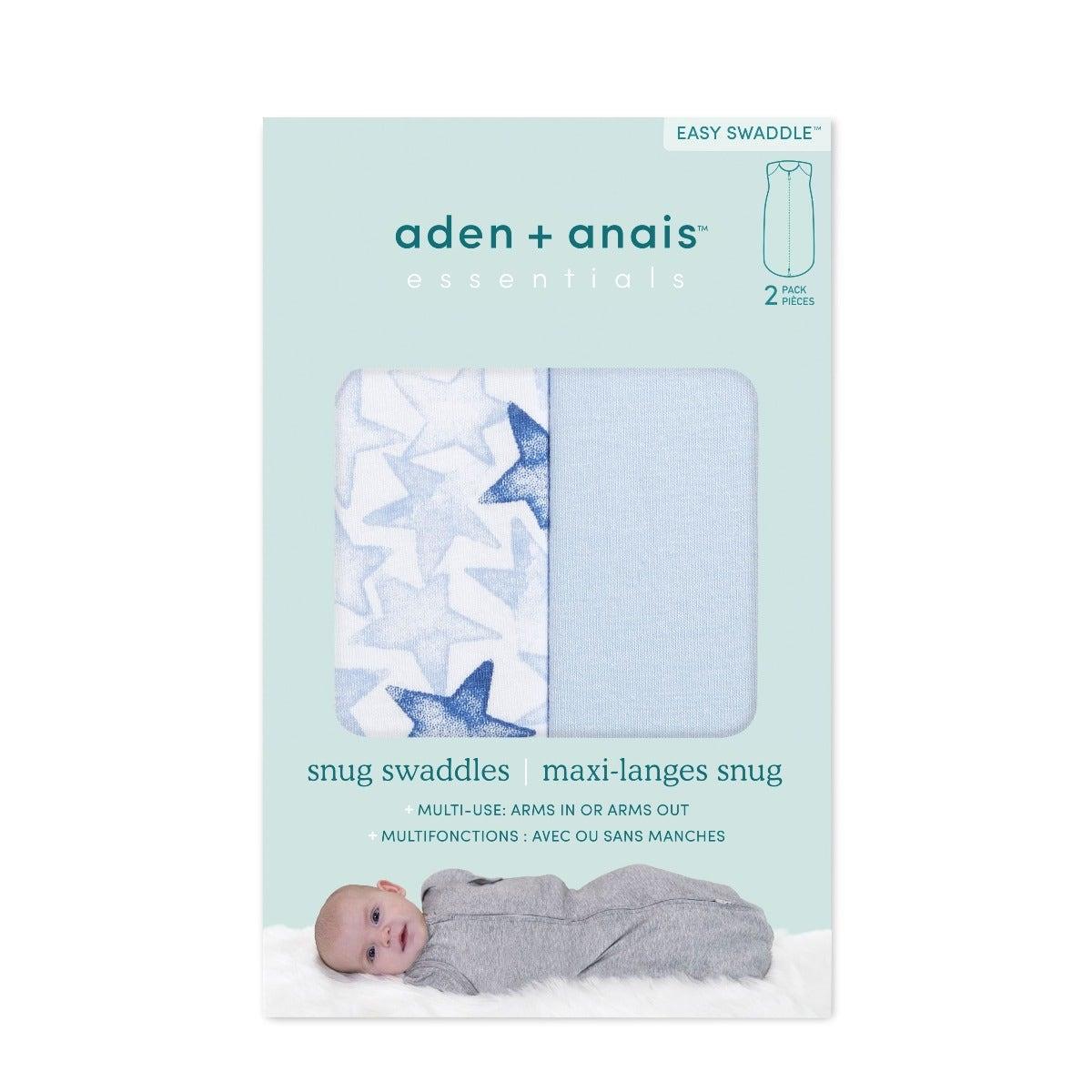 Aden + Anais Twinkling Stars Snug Swaddle 0-3 Months