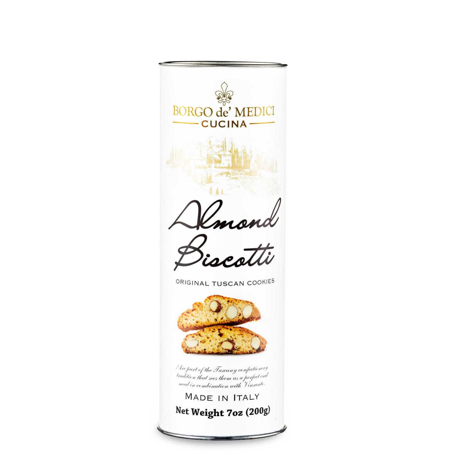 Borgo de Medici Almond Biscotti In Tube 200g