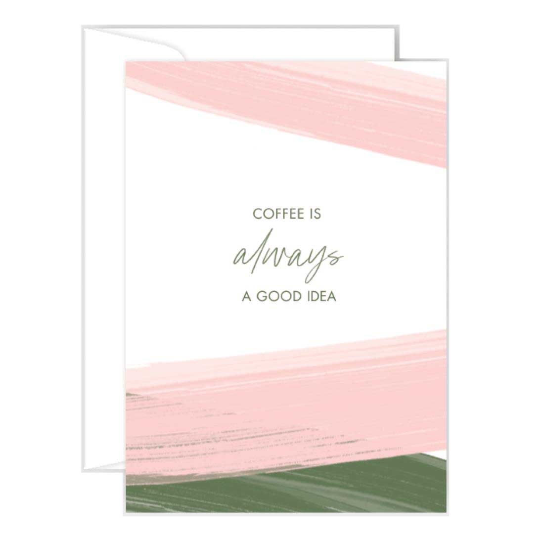 Poppy Card - Coffee