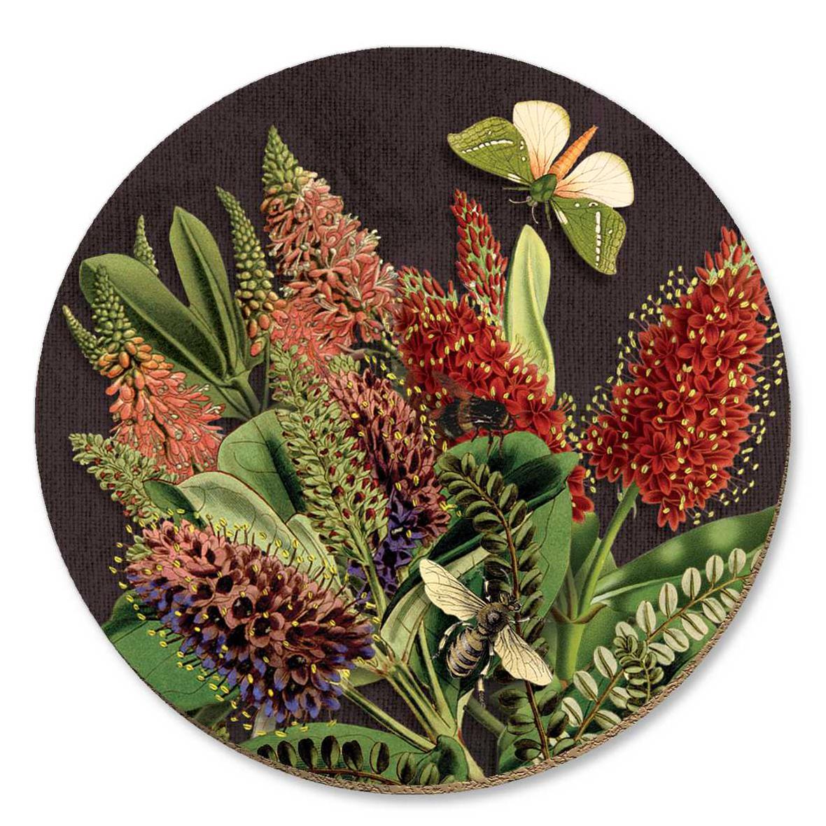 Tanya Wolfkamp Hebe & Moth Coaster