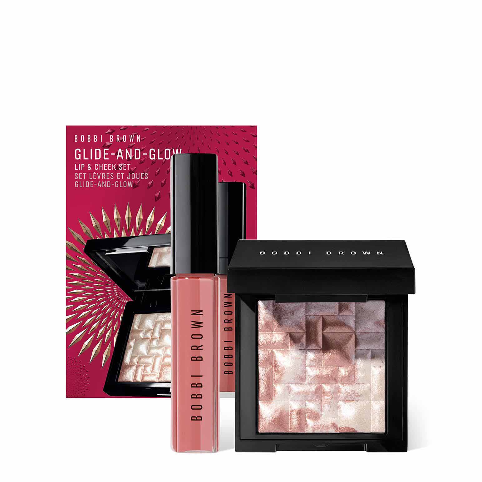 Bobbi Brown Glide-and-Glow Lip & Cheek Set