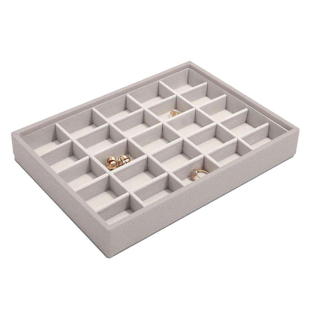 Stackers Classic 25 Compartment Small Trinket Layer Taupe