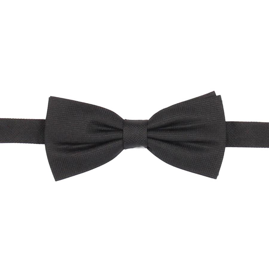 Rembrandt Black Silk Bow Tie