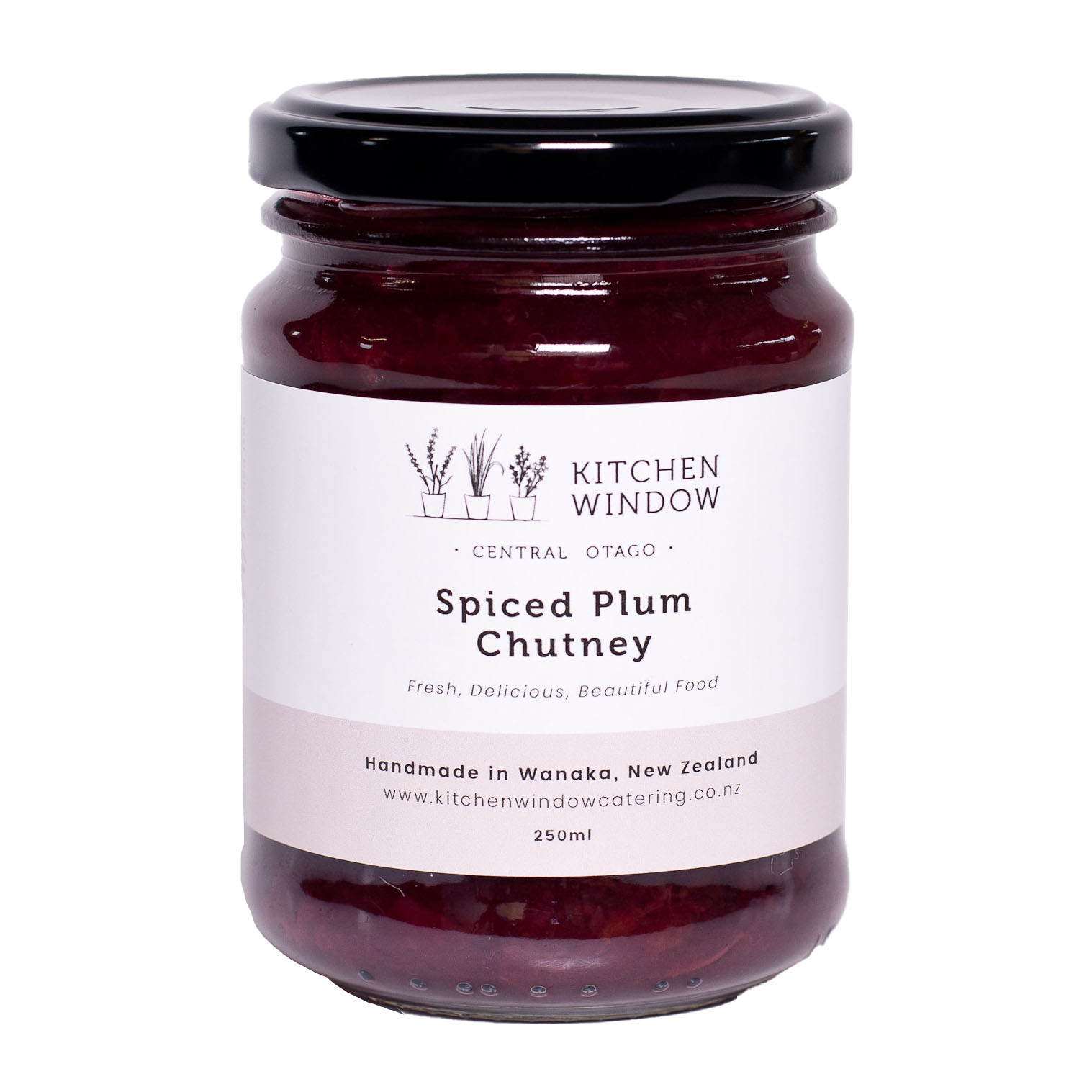 Kitchen Window Spiced Plum Chutney 250ml