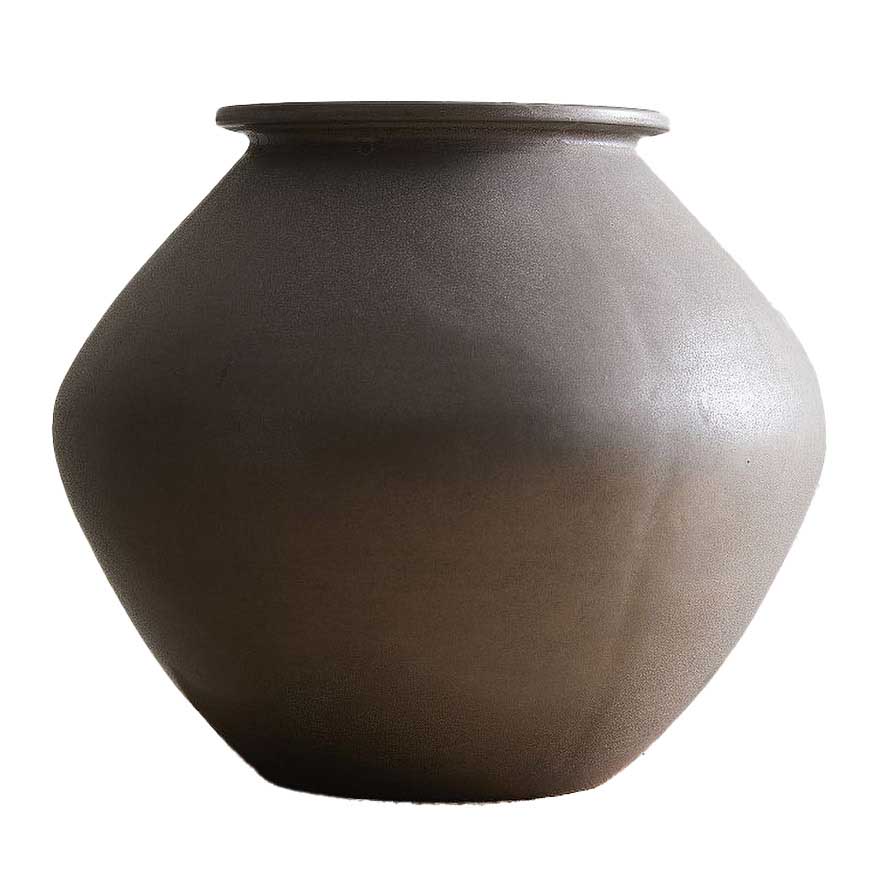 West Elm Sierra Salt Fired Angled Vase