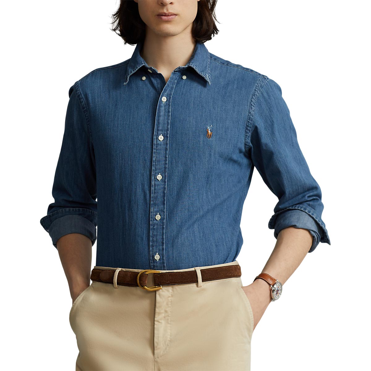 Polo Ralph Lauren Custom Fit Denim Shirt