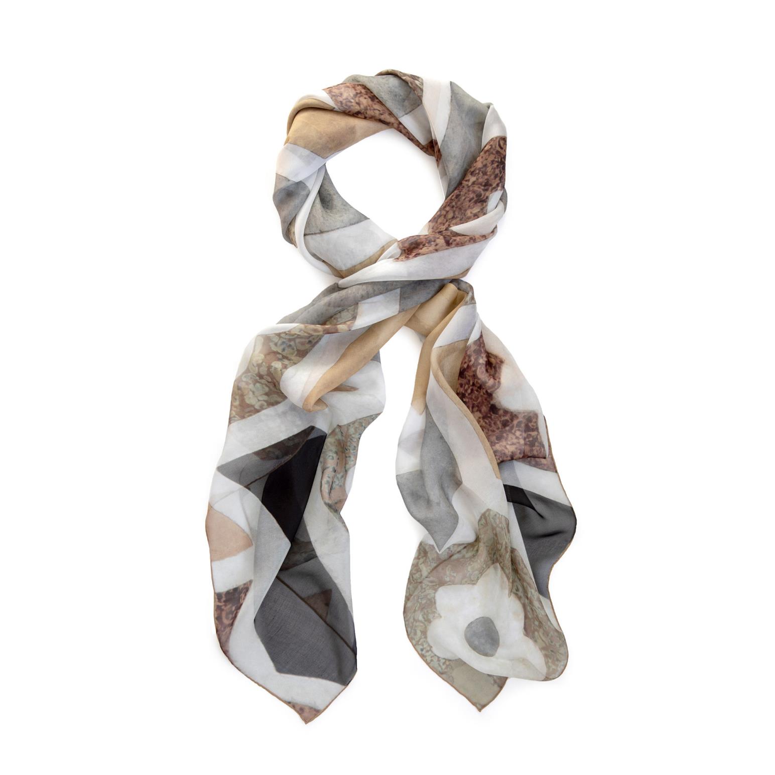 GOOD&CO Oversized Silk Scarf - A Grand Entrance