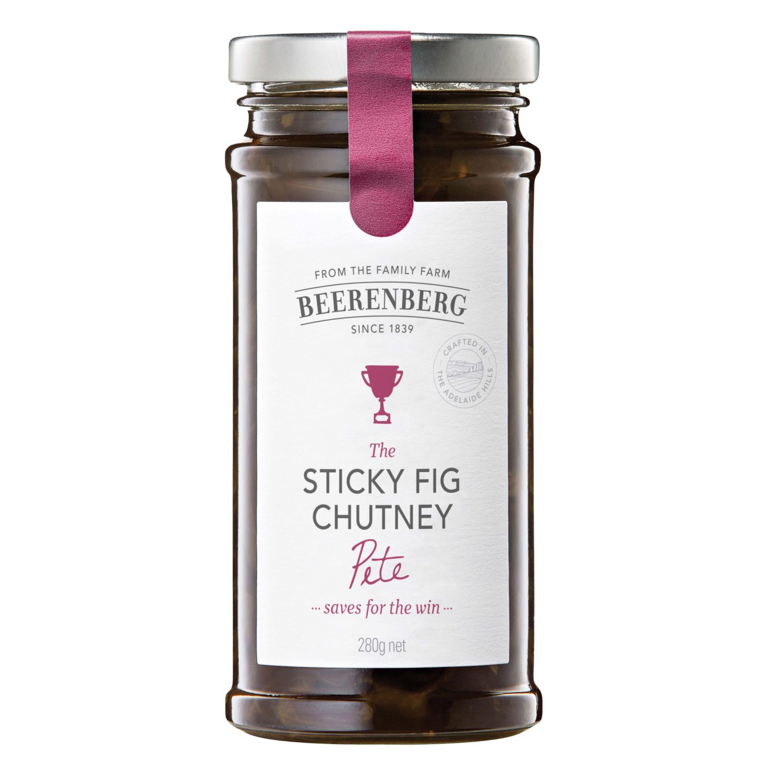 Beerenberg Sticky Fig Chutney 280g