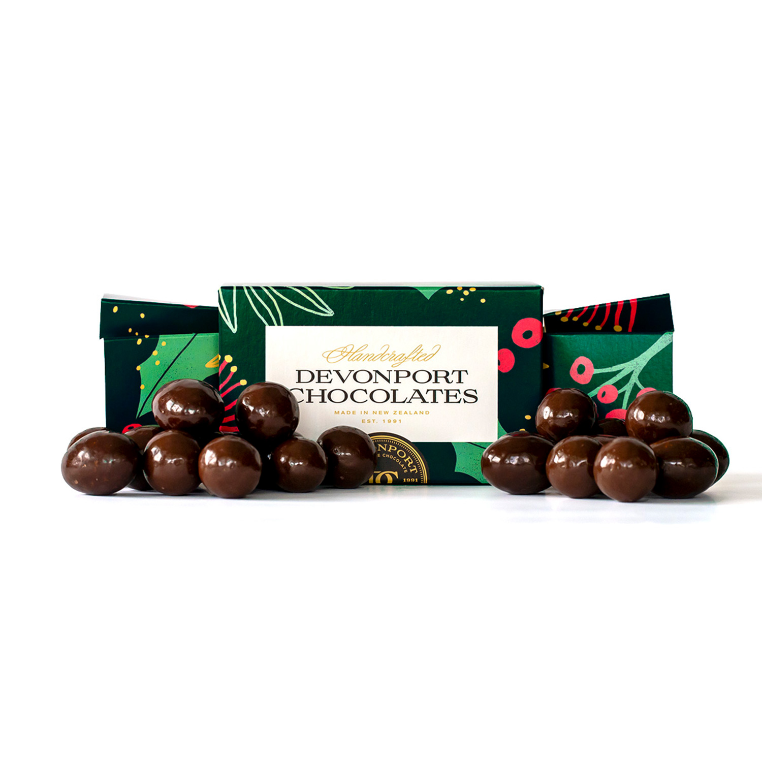 Devonport Chocolates Christmas Cracker Gift Box 120g