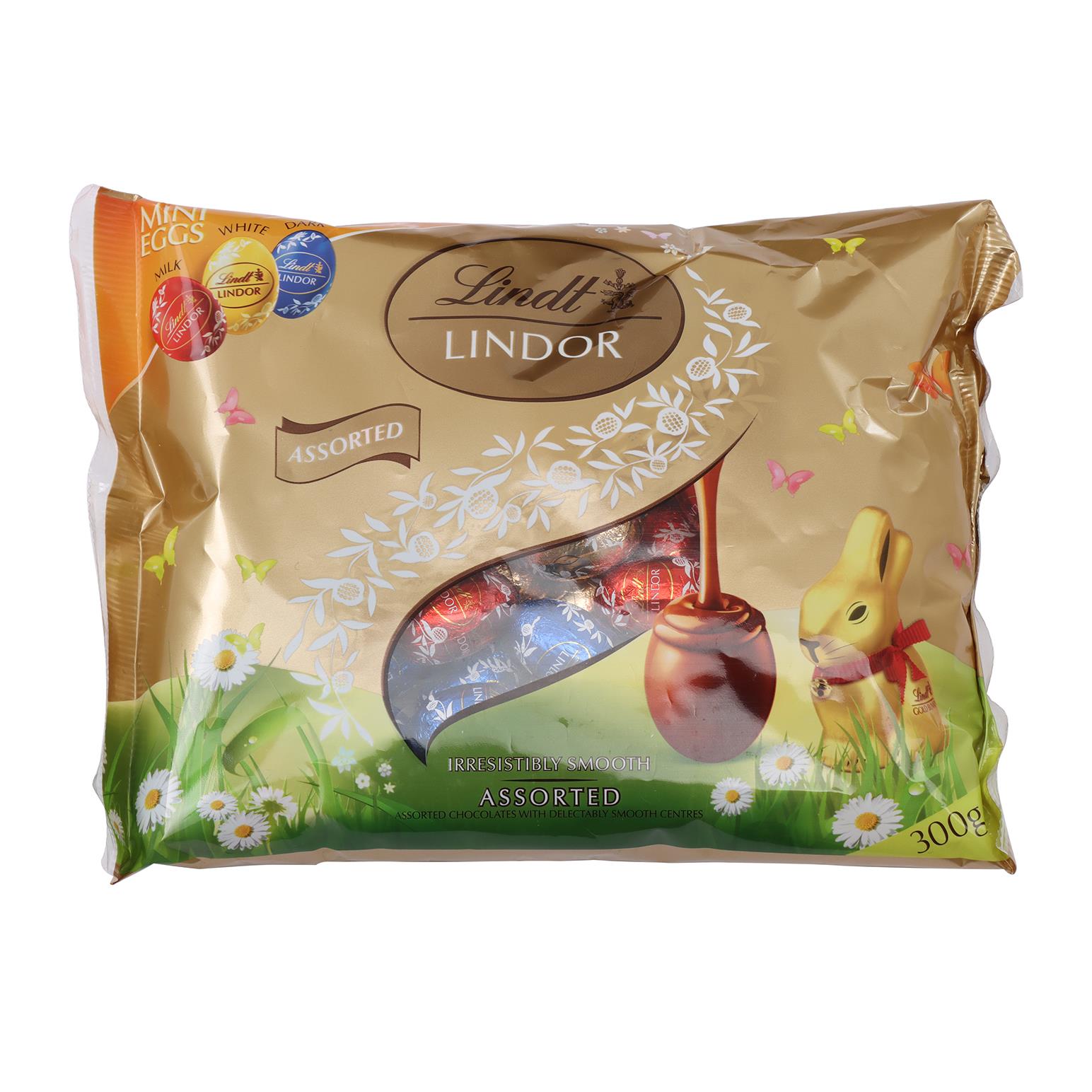 Lindt Lindor Assorted Mini Easter Egg Bag 300g