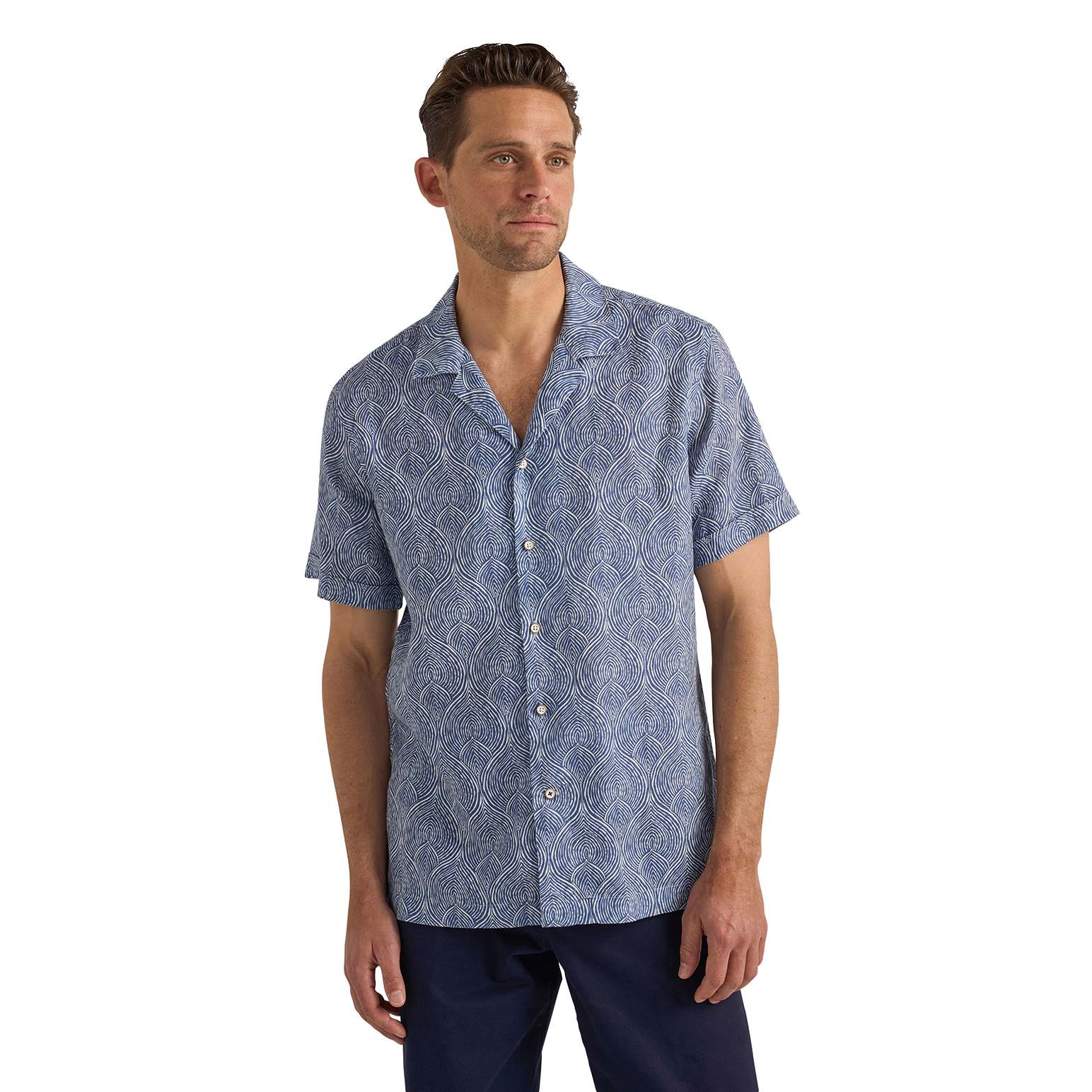 M.J. Bale Camino Printed Shirt