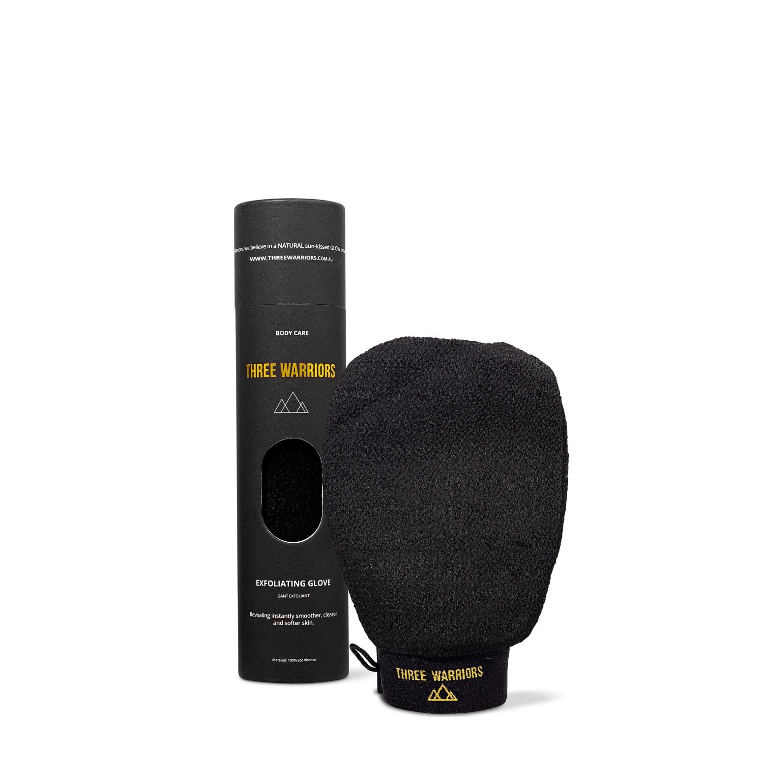 Three Warriors Exfoliating Glove