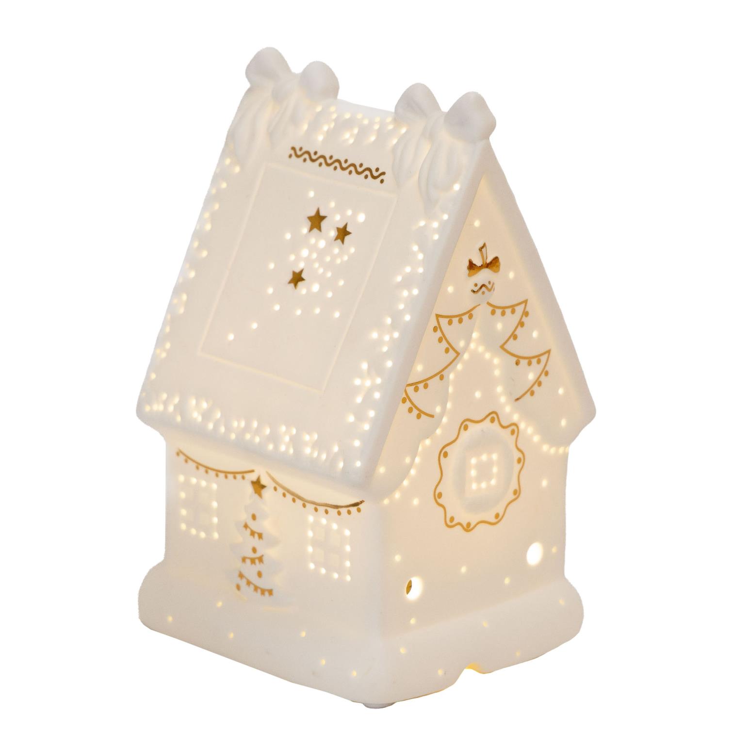 Stellar Haus Winter House Porcelain USB