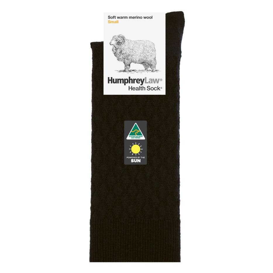 Humphrey Law Fine Merino Quilted Socks