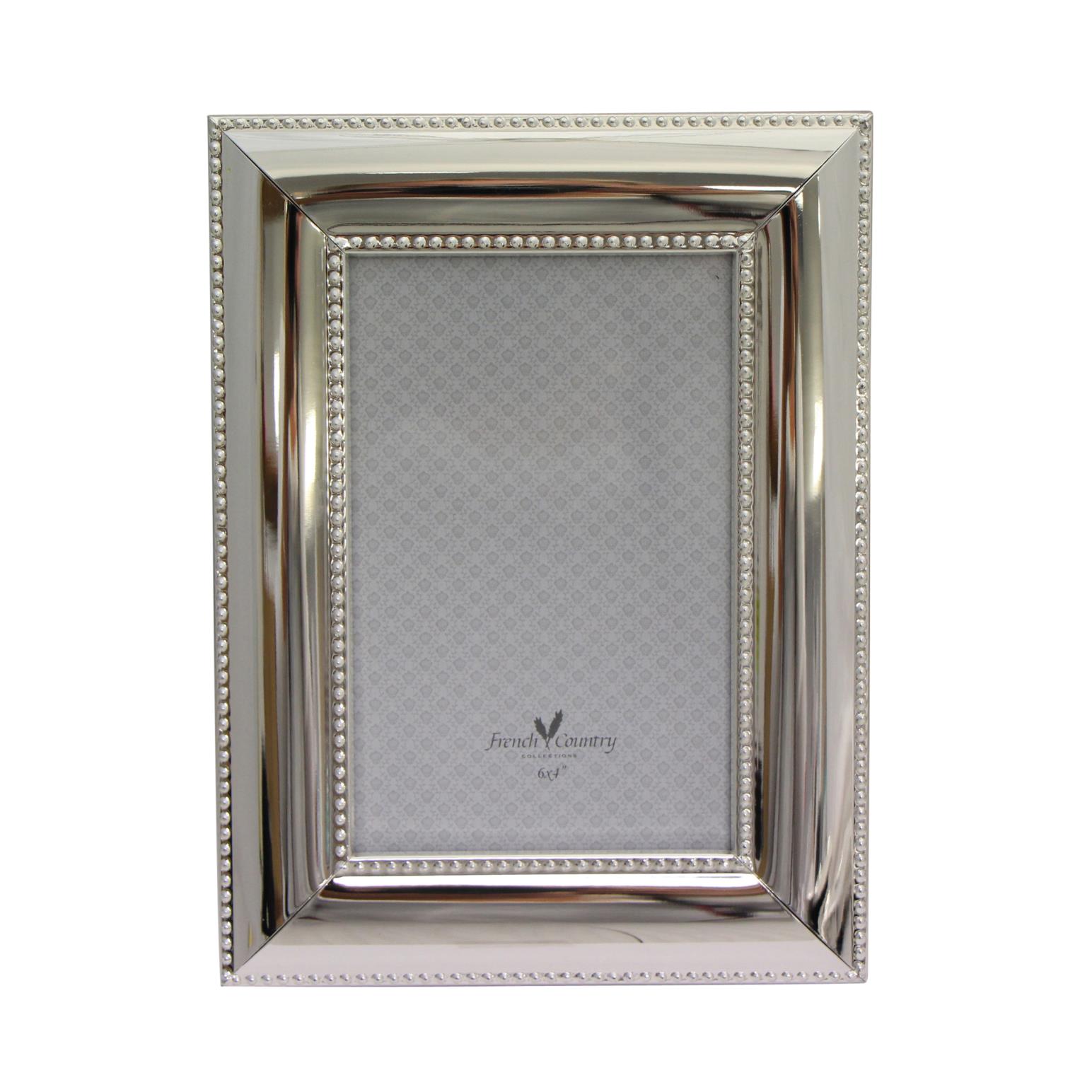 French Country Silver Pearl Photo Frame 6x4"