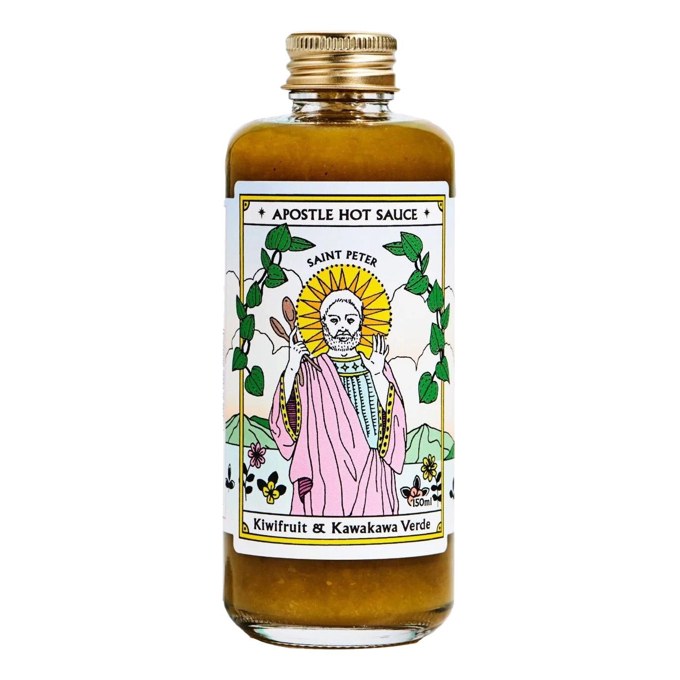 Apostle Saint Peter - Kiwi & Kawakawa Verde Hot Sauce 150ml