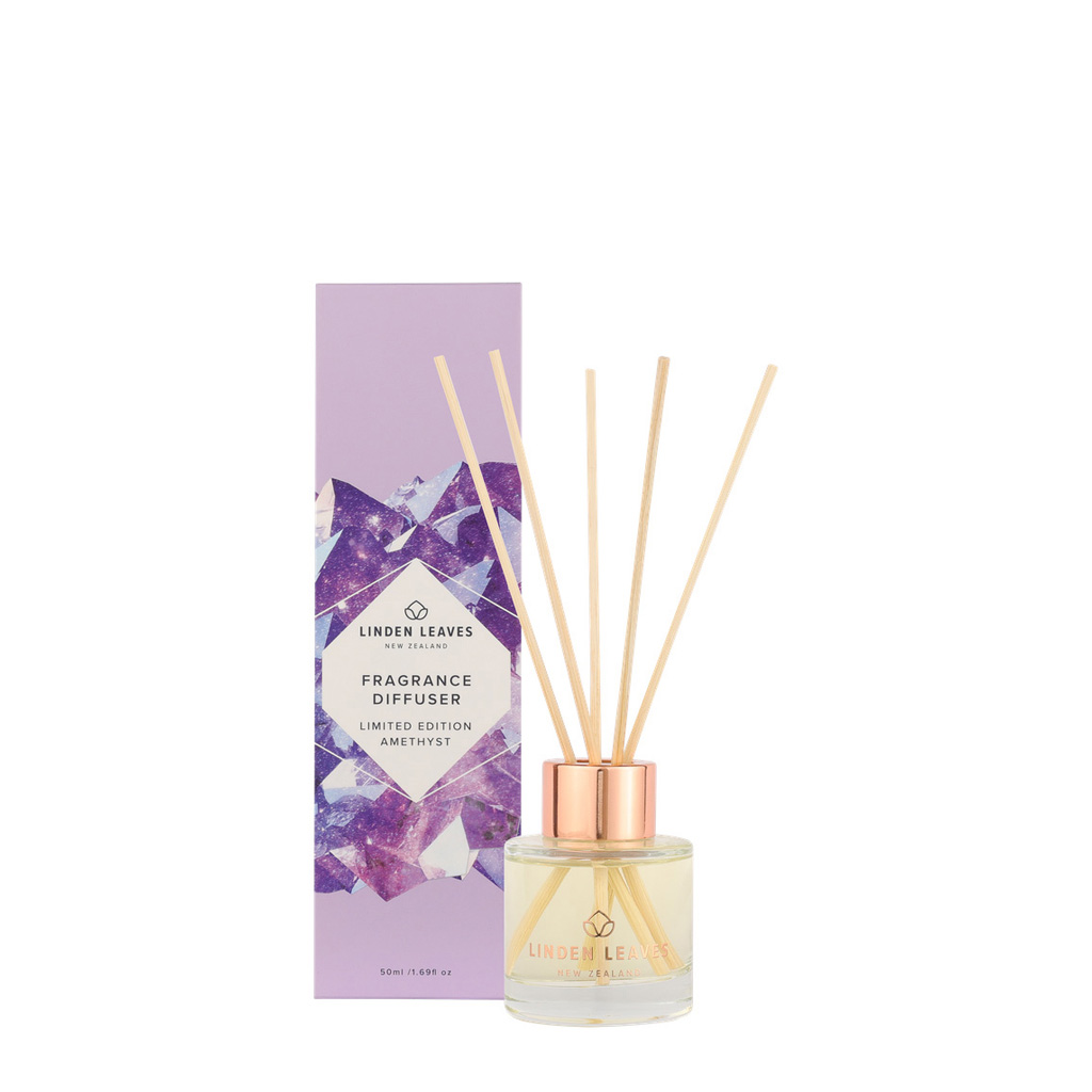 Linden Leaves Limited Edition Amethyst Midi Fragrance Diffuser 50ml