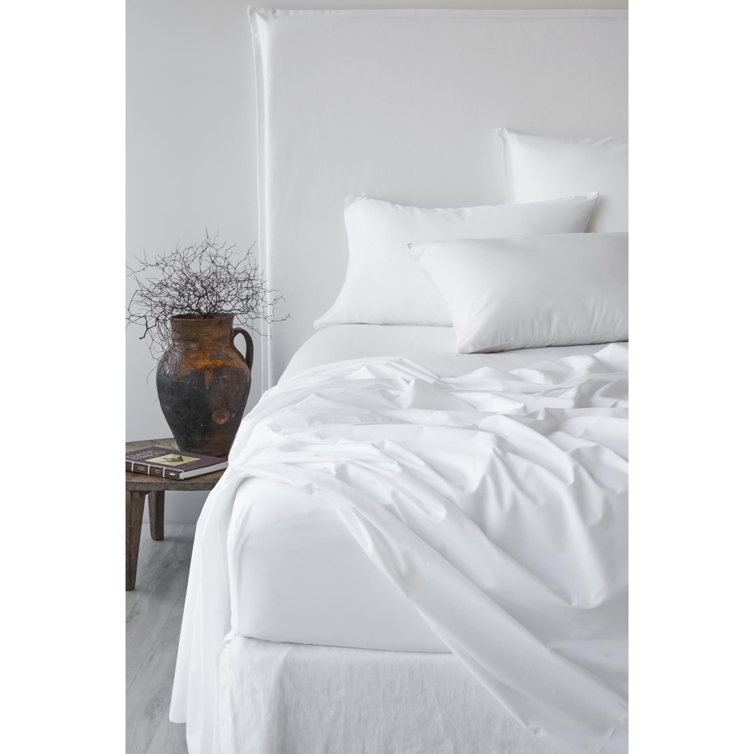 George Street Linen Bamboo Cotton Flat Sheet