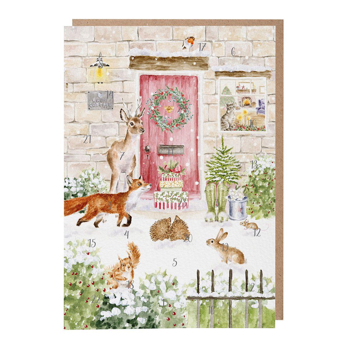 Wrendale Christmas Cottage Advent Calendar