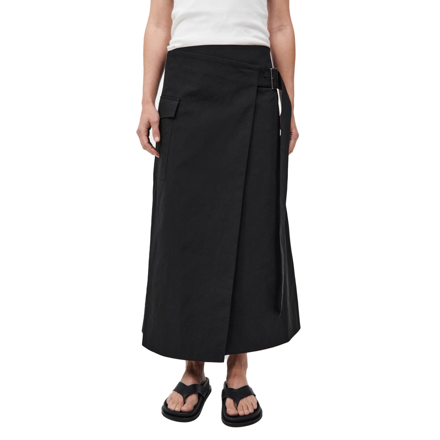 St. Agni Utility Wrap Skirt