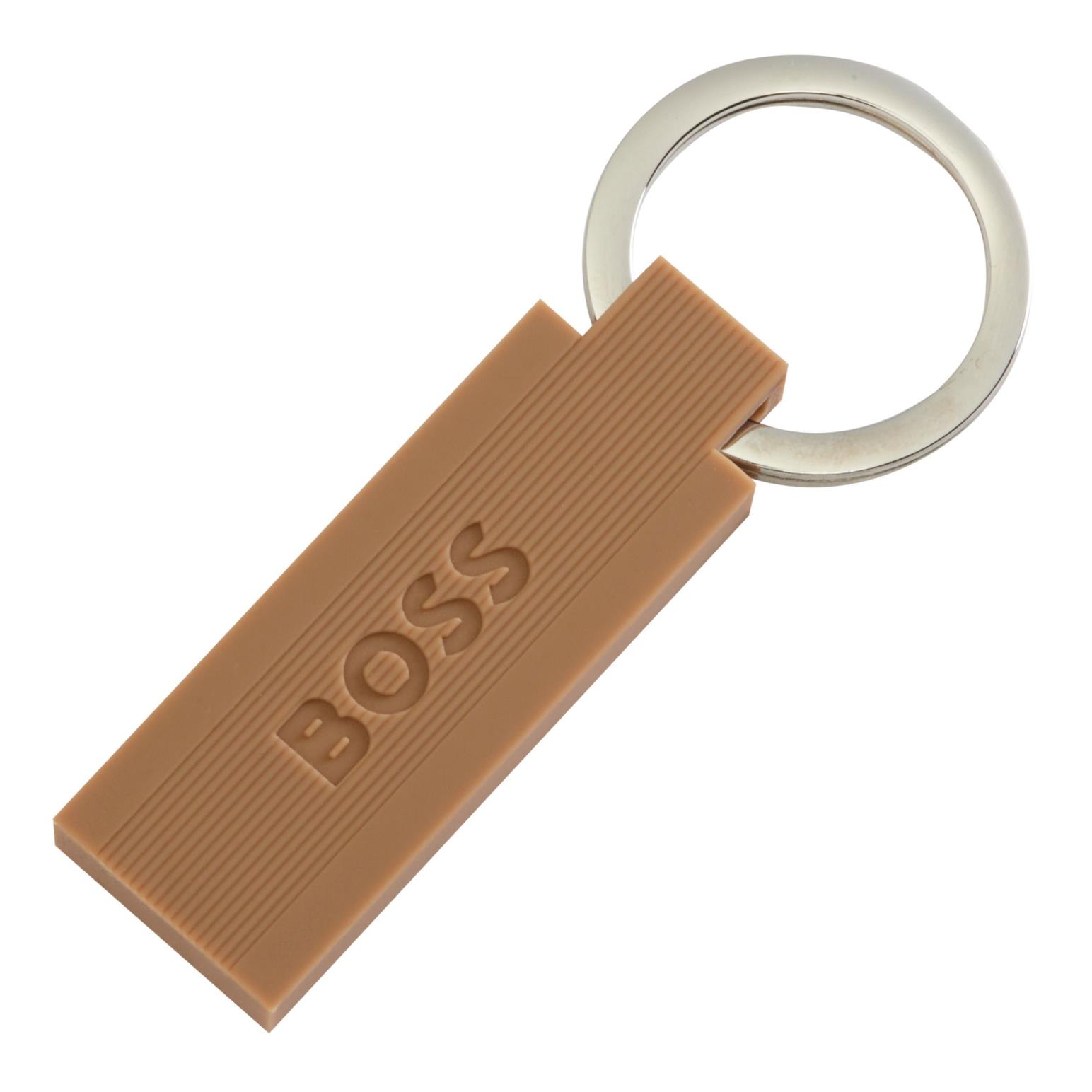 Hugo Boss Key Ring Edge Iconic Camel