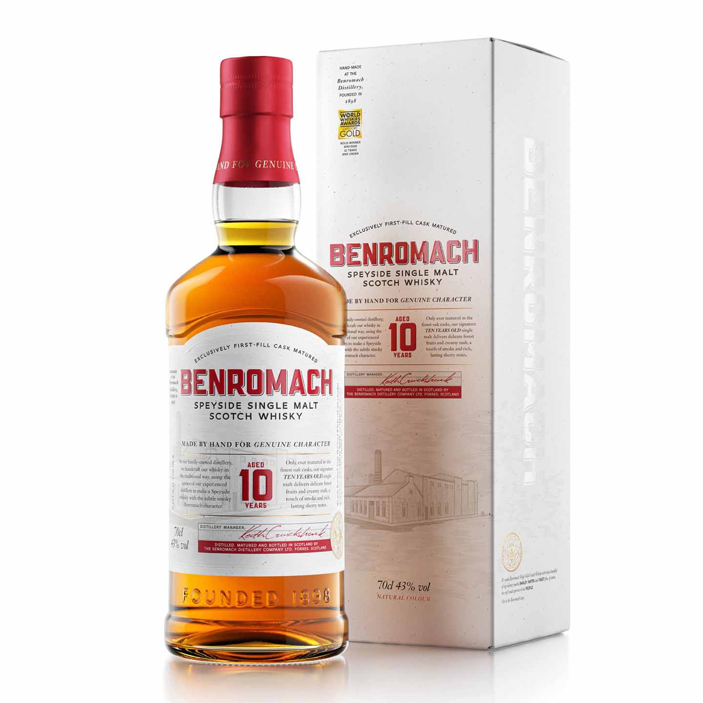 Benromach 10 Years Old 43%