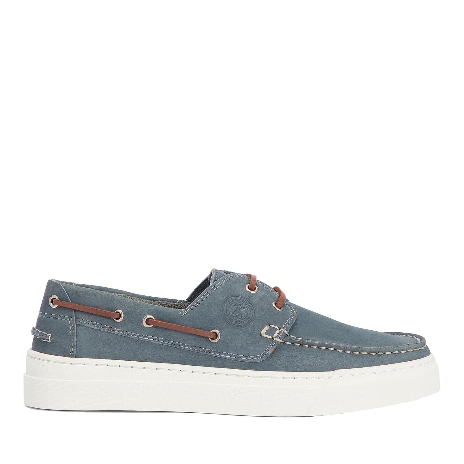 Barbour Bosun Boat Shoe Dark Slate