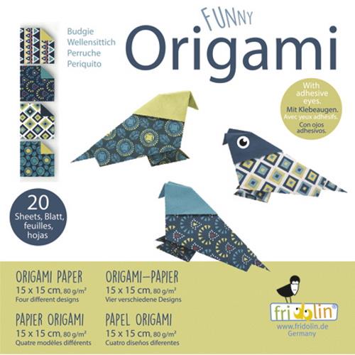 Oxted Origami Budgie 20 Sheets