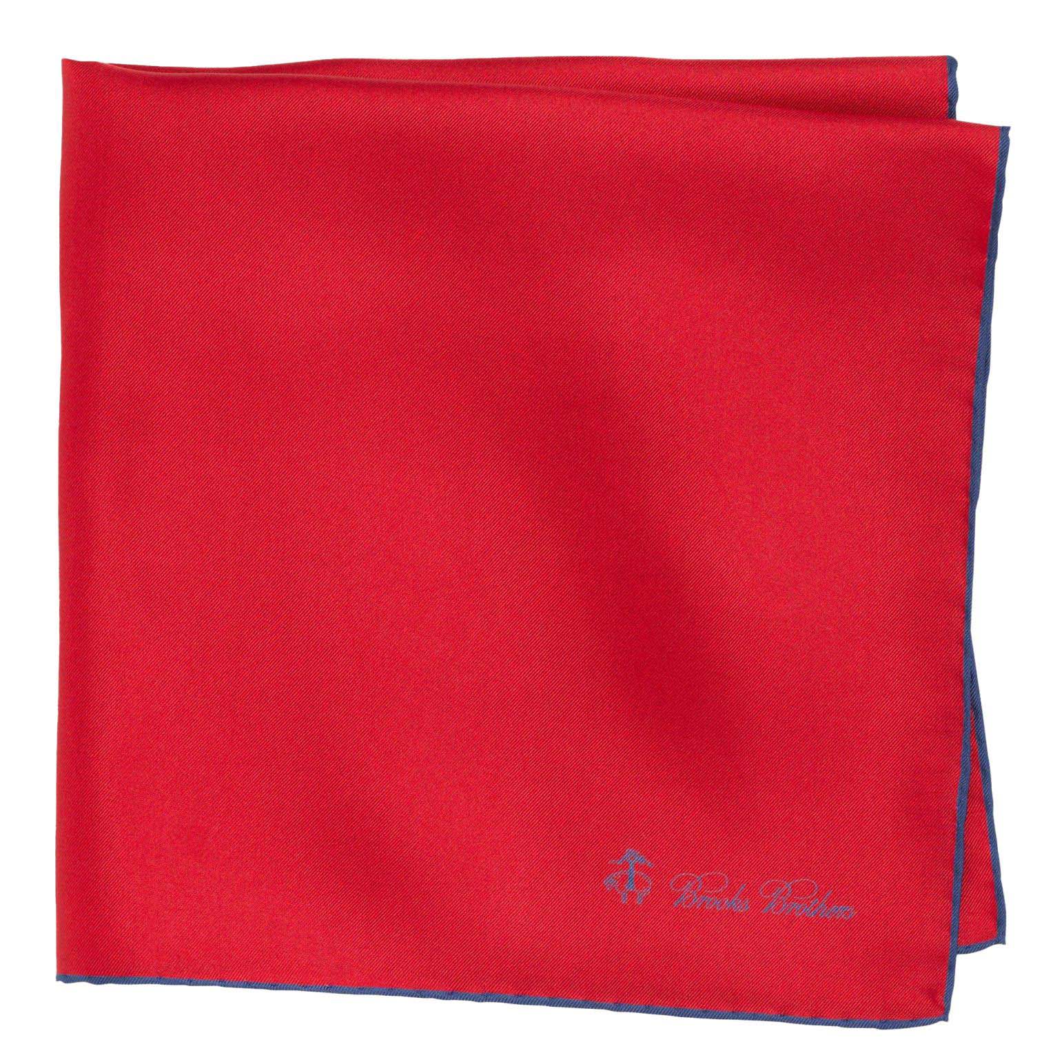 Brooks Brothers Silk Solid Pocket Square