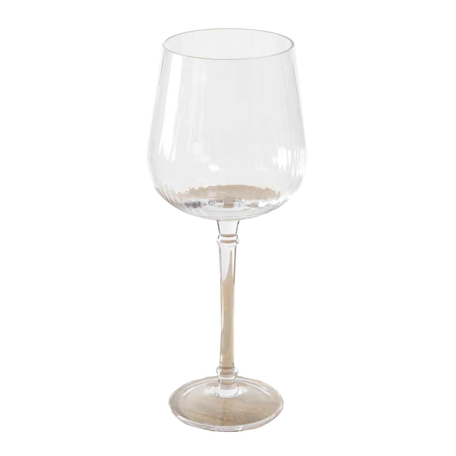 West Elm Esme Red Wine Glass Fluted 530ml